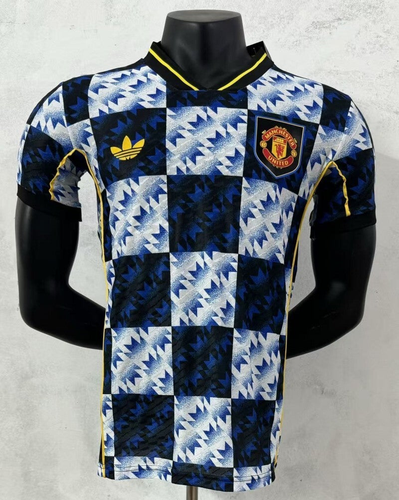 26 27 Manchester united Retro Style 2 Soccer Jersey sports jersey product view 1