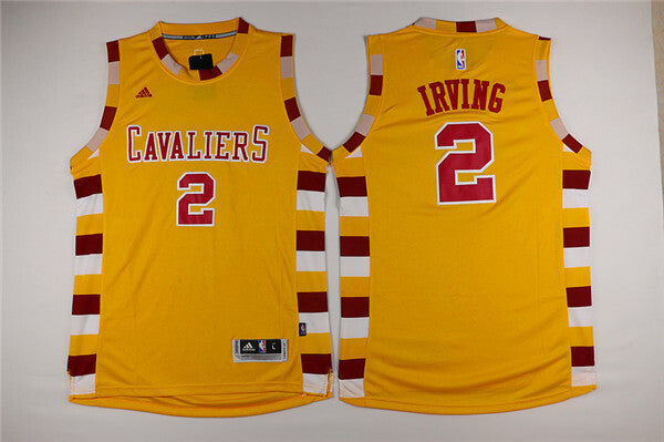2 Irving Yellow Basketball Jersey basketball jersey product view 1