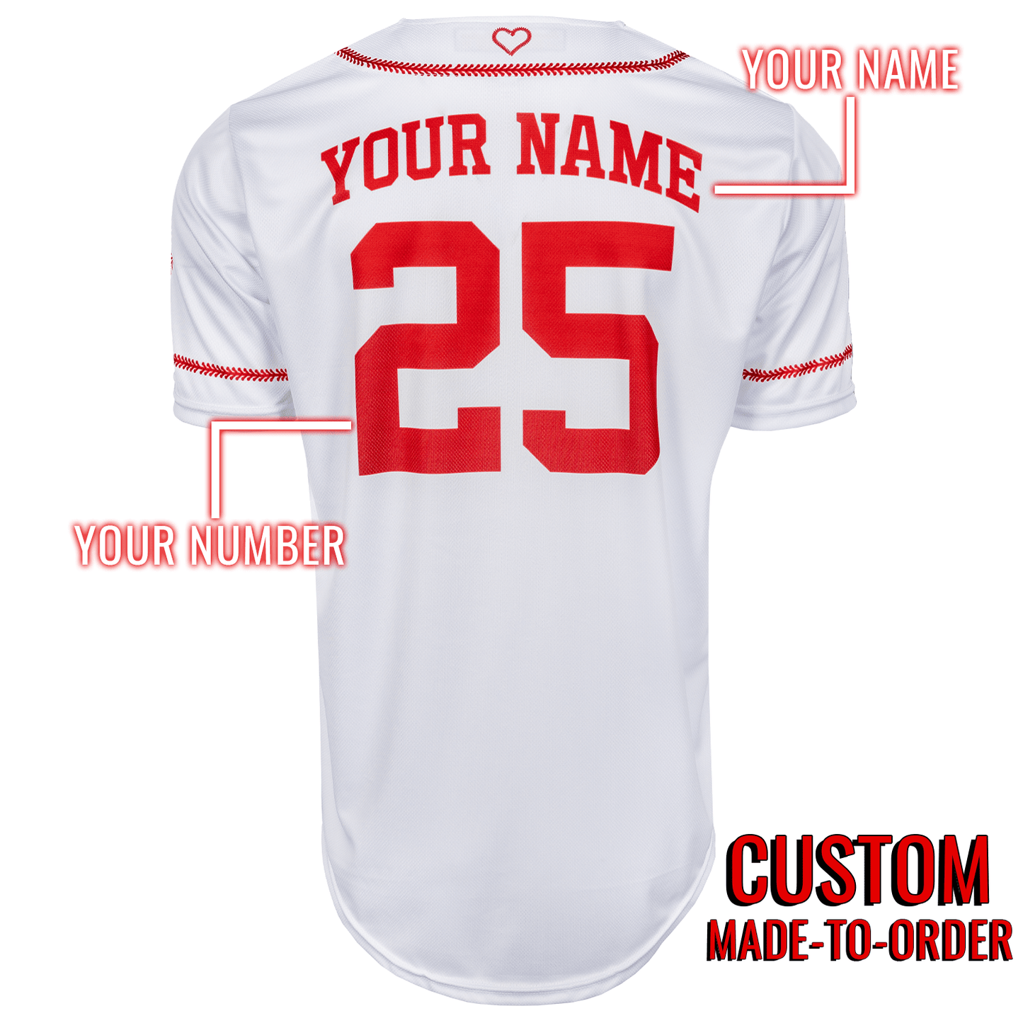 Baseball Mom Lifestyle Baseball Jersey *CUSTOM* baseball jersey product view 2