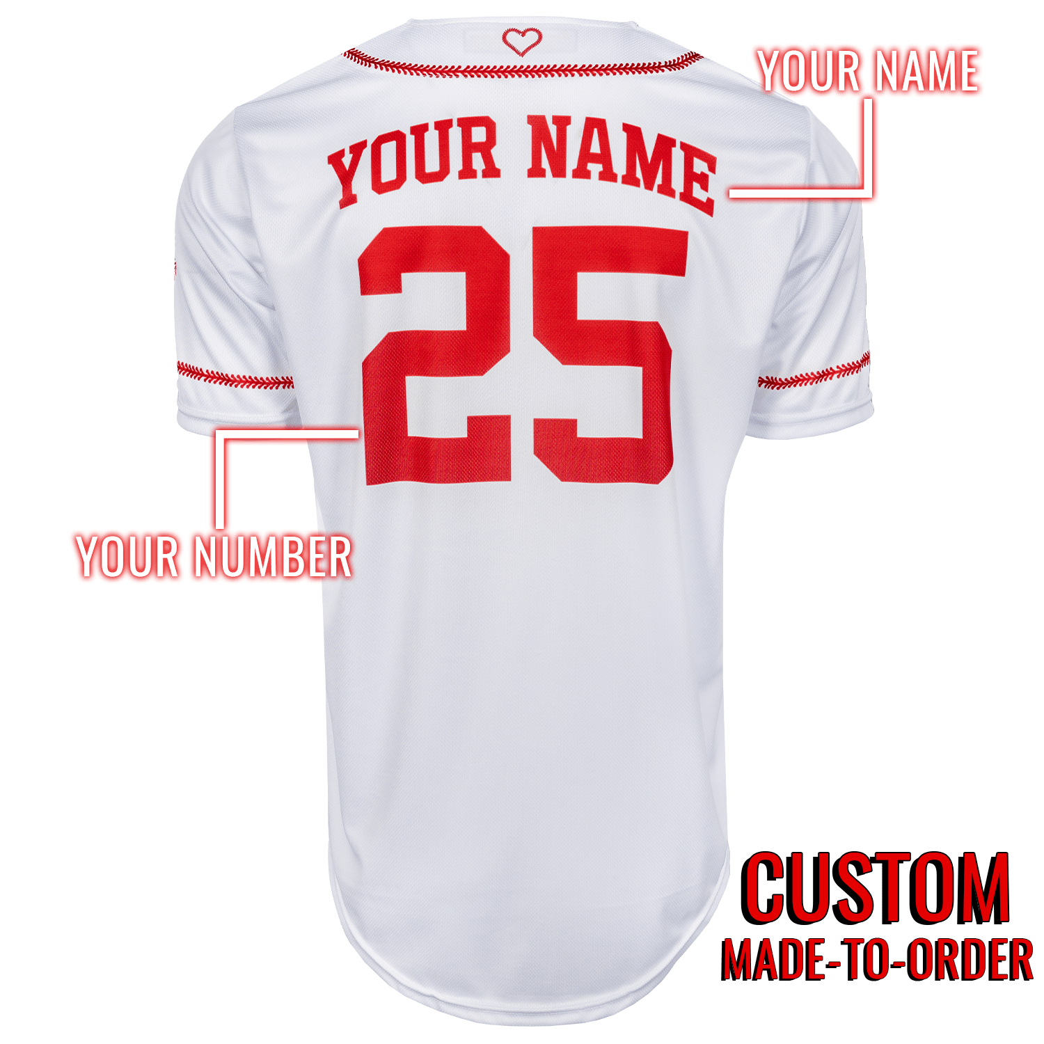 Baseball Mom Lifestyle Baseball Jersey *CUSTOM* baseball jersey product view 2