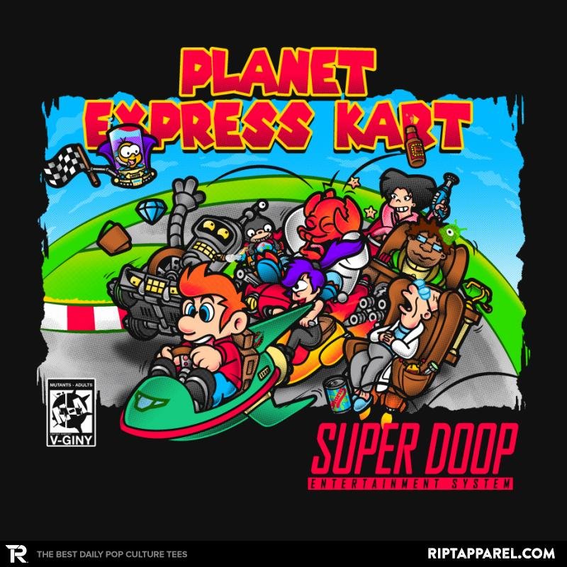 Planet Express Kart Exclusive Unisex T-shirt, Sweatshirt, Hoodie, Long Sleeve Tee - T-Shirt, Sweatshirt, Hoodie