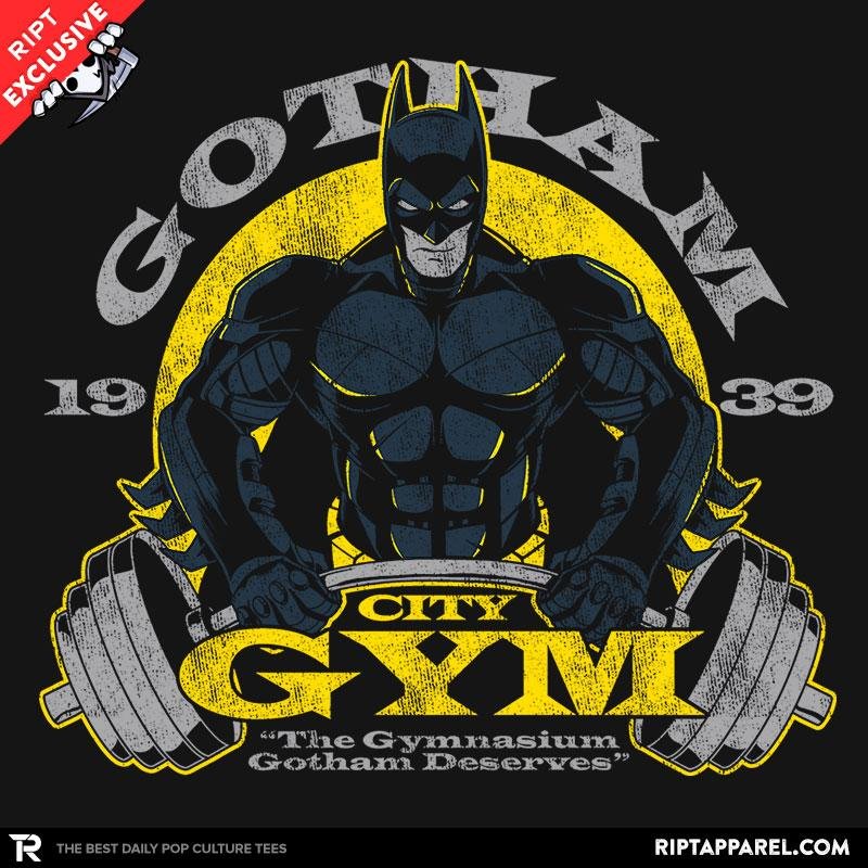 Gotham Gym Exclusive Unisex T-shirt, Sweatshirt, Hoodie, Long Sleeve Tee - T-Shirt, Sweatshirt, Hoodie