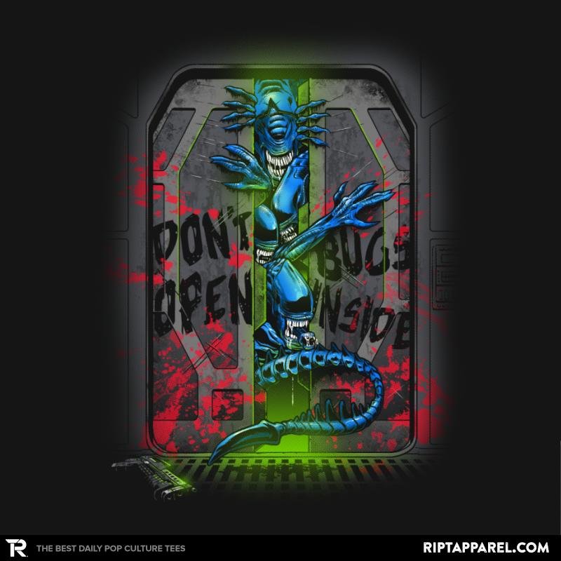 Dont Open Bugs Inside Exclusive Unisex T-shirt, Sweatshirt, Hoodie, Long Sleeve Tee - T-Shirt, Sweatshirt, Hoodie