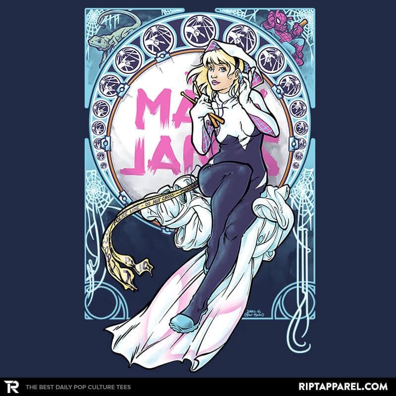 Gwendoline, La Dame des Araignes Exclusive Unisex T-shirt, Sweatshirt, Hoodie, Long Sleeve Tee - T-Shirt, Sweatshirt, Hoodie