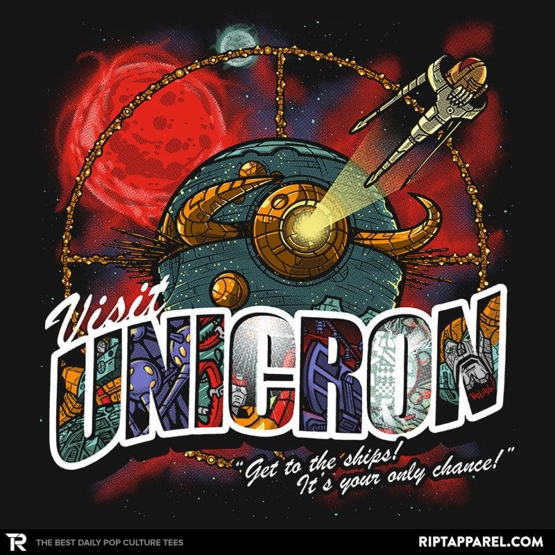 Visit Unicron Exclusive Unisex T-shirt, Sweatshirt, Hoodie, Long Sleeve Tee - T-Shirt, Sweatshirt, Hoodie
