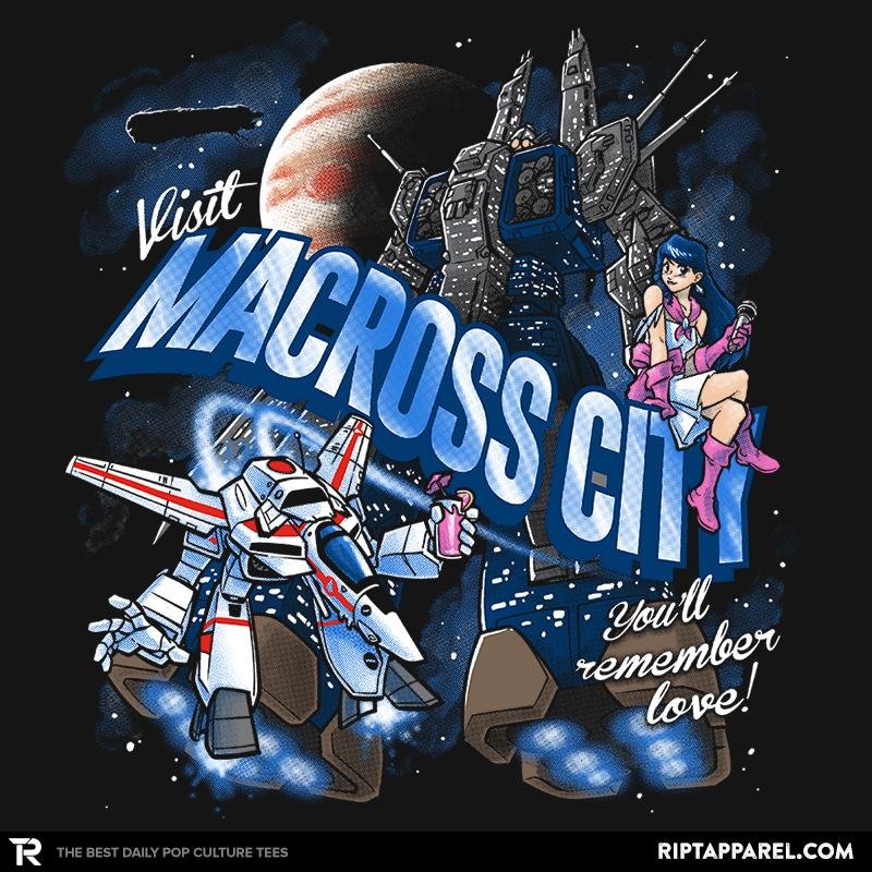 Visit Macross City Exclusive Unisex T-shirt, Sweatshirt, Hoodie, Long Sleeve Tee - T-Shirt, Sweatshirt, Hoodie