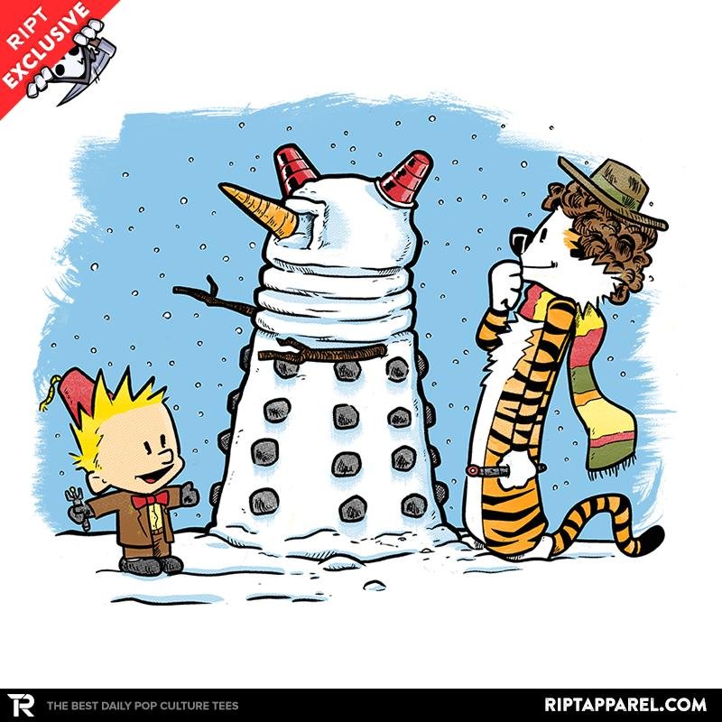The Snow Dalek Exclusive Unisex T-shirt, Sweatshirt, Hoodie, Long Sleeve Tee - T-Shirt, Sweatshirt, Hoodie