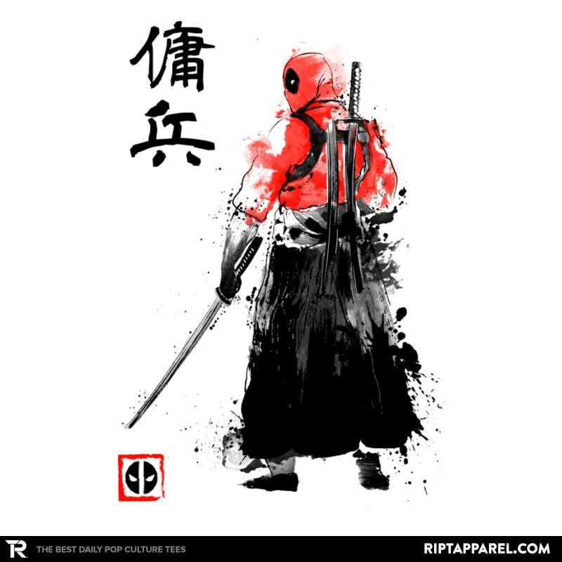Ronin Mercenary Exclusive  Sumi Ink Wars Unisex T-shirt, Sweatshirt, Hoodie, Long Sleeve Tee - T-Shirt, Sweatshirt, Hoodie