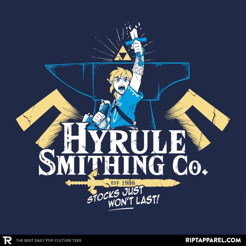 Hyrule Smithing Co. Exclusive Unisex T-shirt, Sweatshirt, Hoodie, Long Sleeve Tee - T-Shirt, Sweatshirt, Hoodie
