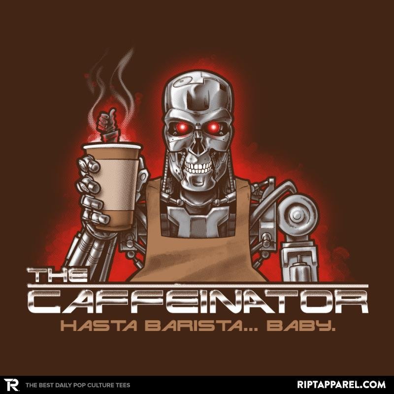 The Caffeinator Exclusive Unisex T-shirt, Sweatshirt, Hoodie, Long Sleeve Tee - T-Shirt, Sweatshirt, Hoodie