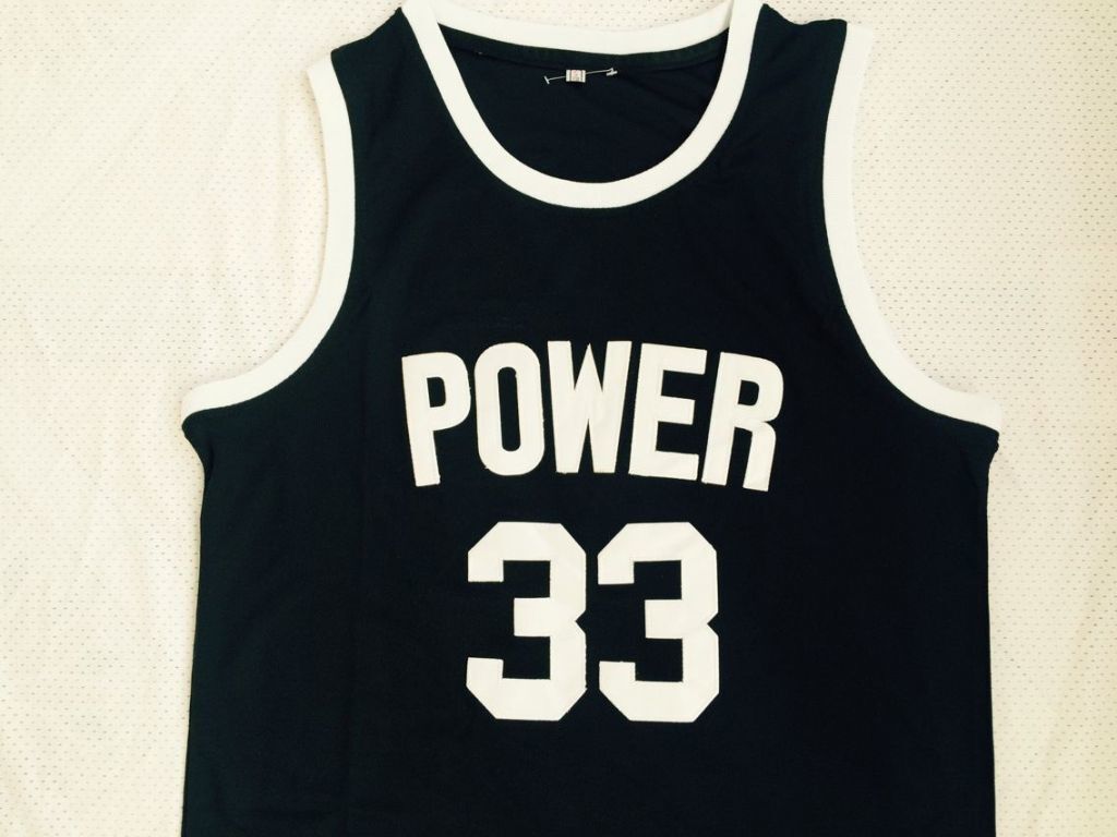 33 Kareem Abdul-Jabbar ·· Jabbar 33 # High School Black Jersey Style 4 College Football Jersey football jersey product view 1