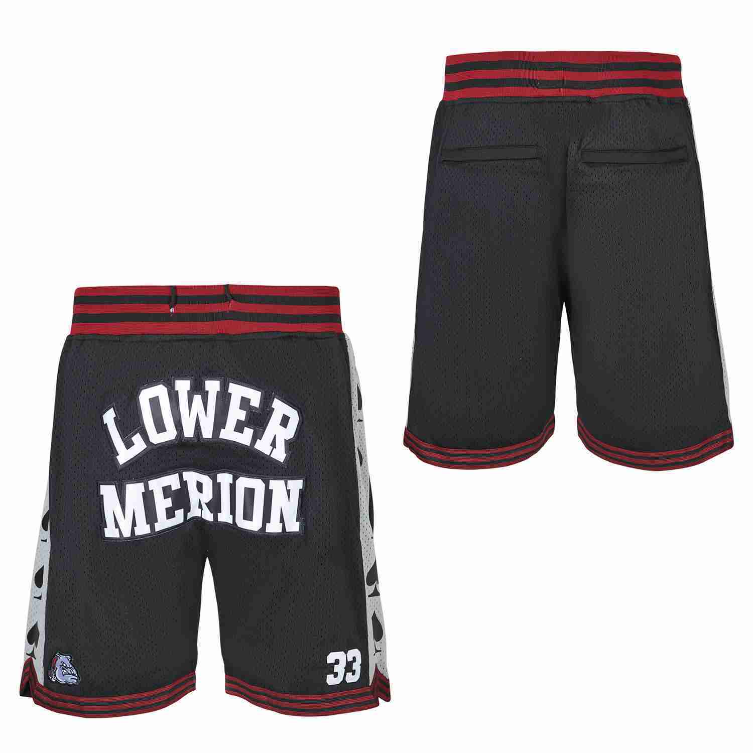 33# KOBE HS BULLDOGS BLACK SHORTS College Football Jersey football jersey product view 1