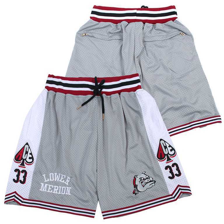 33# KOBE HS BULLDOGS Gray SHORTS College Football Jersey football jersey product view 1