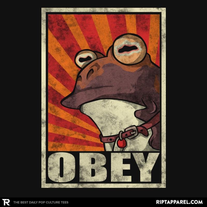 Obey The Hypnotoad!  Best Seller Unisex T-shirt, Sweatshirt, Hoodie, Long Sleeve Tee - T-Shirt, Sweatshirt, Hoodie