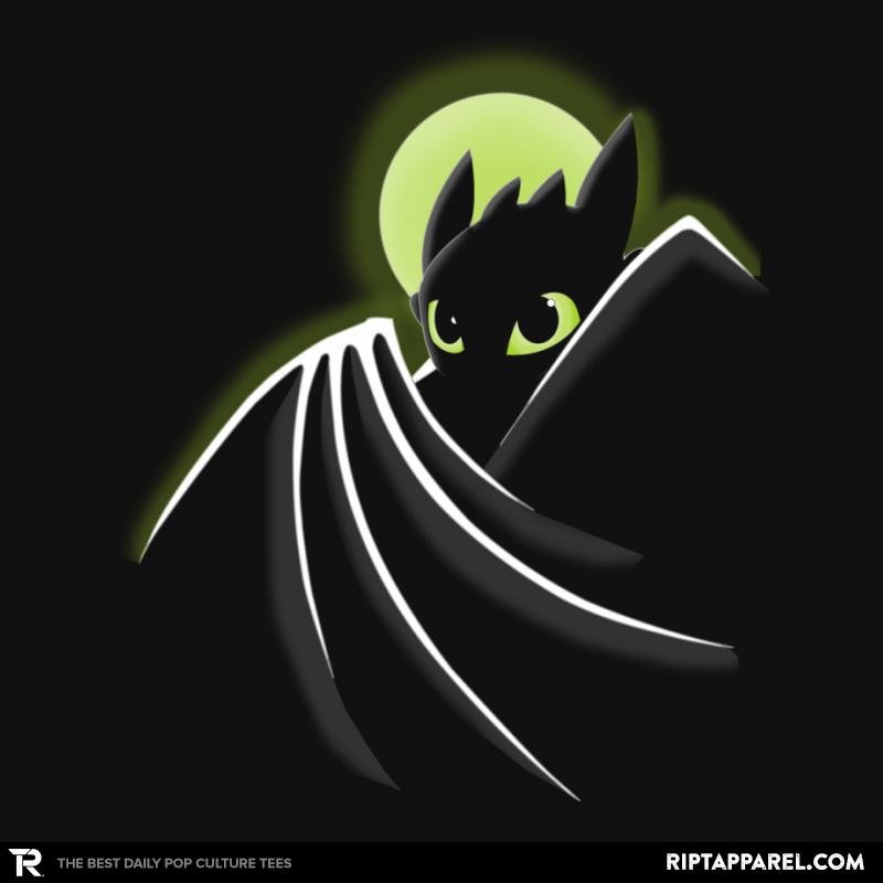 Toothless Bat  Raffitees Unisex T-shirt, Sweatshirt, Hoodie, Long Sleeve Tee - T-Shirt, Sweatshirt, Hoodie