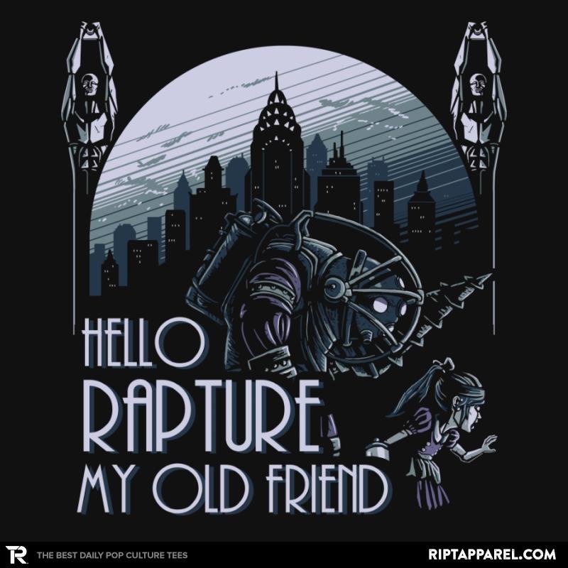Hello Rapture Unisex T-shirt, Sweatshirt, Hoodie, Long Sleeve Tee - T-Shirt, Sweatshirt, Hoodie