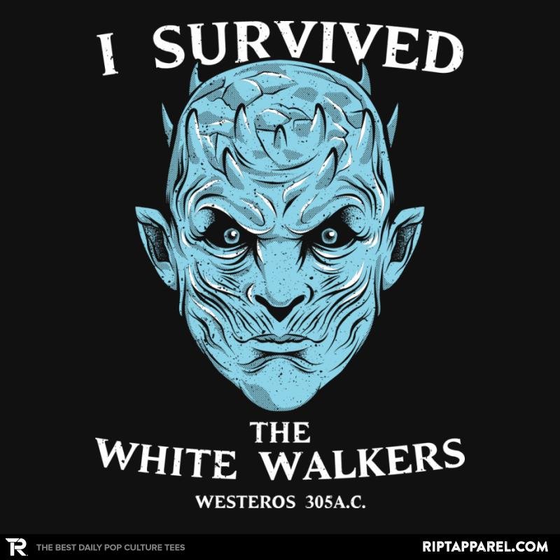 White Walker Survivor Unisex T-shirt, Sweatshirt, Hoodie, Long Sleeve Tee - T-Shirt, Sweatshirt, Hoodie