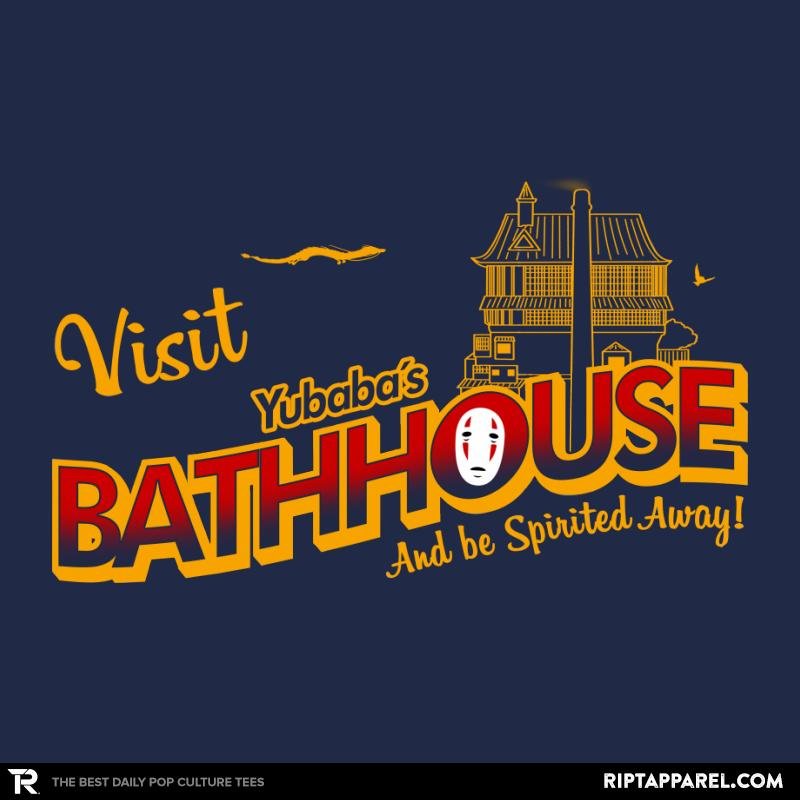 Visit the Bathhouse Unisex T-shirt, Sweatshirt, Hoodie, Long Sleeve Tee - T-Shirt, Sweatshirt, Hoodie