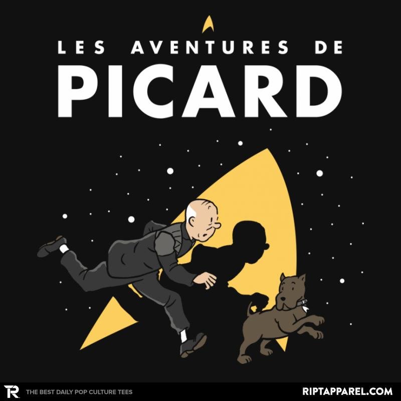 The Adventures of Picard Unisex T-shirt, Sweatshirt, Hoodie, Long Sleeve Tee - T-Shirt, Sweatshirt, Hoodie