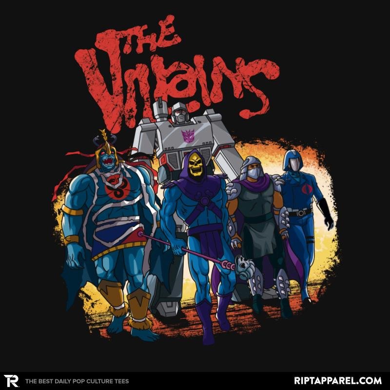 The Villains  Best Seller Unisex T-shirt, Sweatshirt, Hoodie, Long Sleeve Tee - T-Shirt, Sweatshirt, Hoodie
