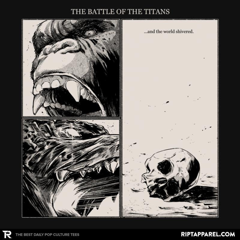 The Battle of the Titans Unisex T-shirt, Sweatshirt, Hoodie, Long Sleeve Tee - T-Shirt, Sweatshirt, Hoodie