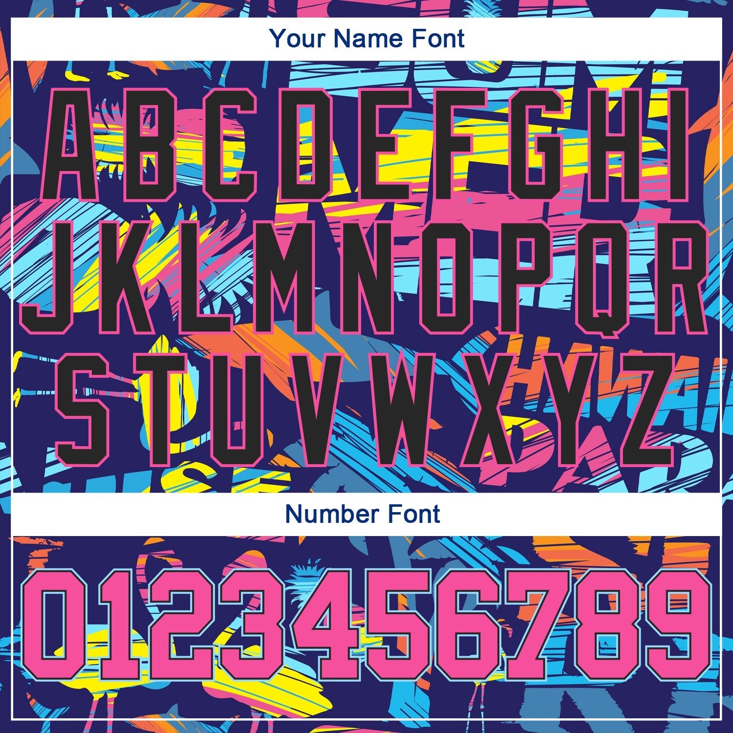 Custom 3D Pattern Design Abstract Geometric Pattern With Palm Trees Sharks Flamingo With The Words:Summer Hawaii Authentic Baseball Jersey baseball jersey product view 5