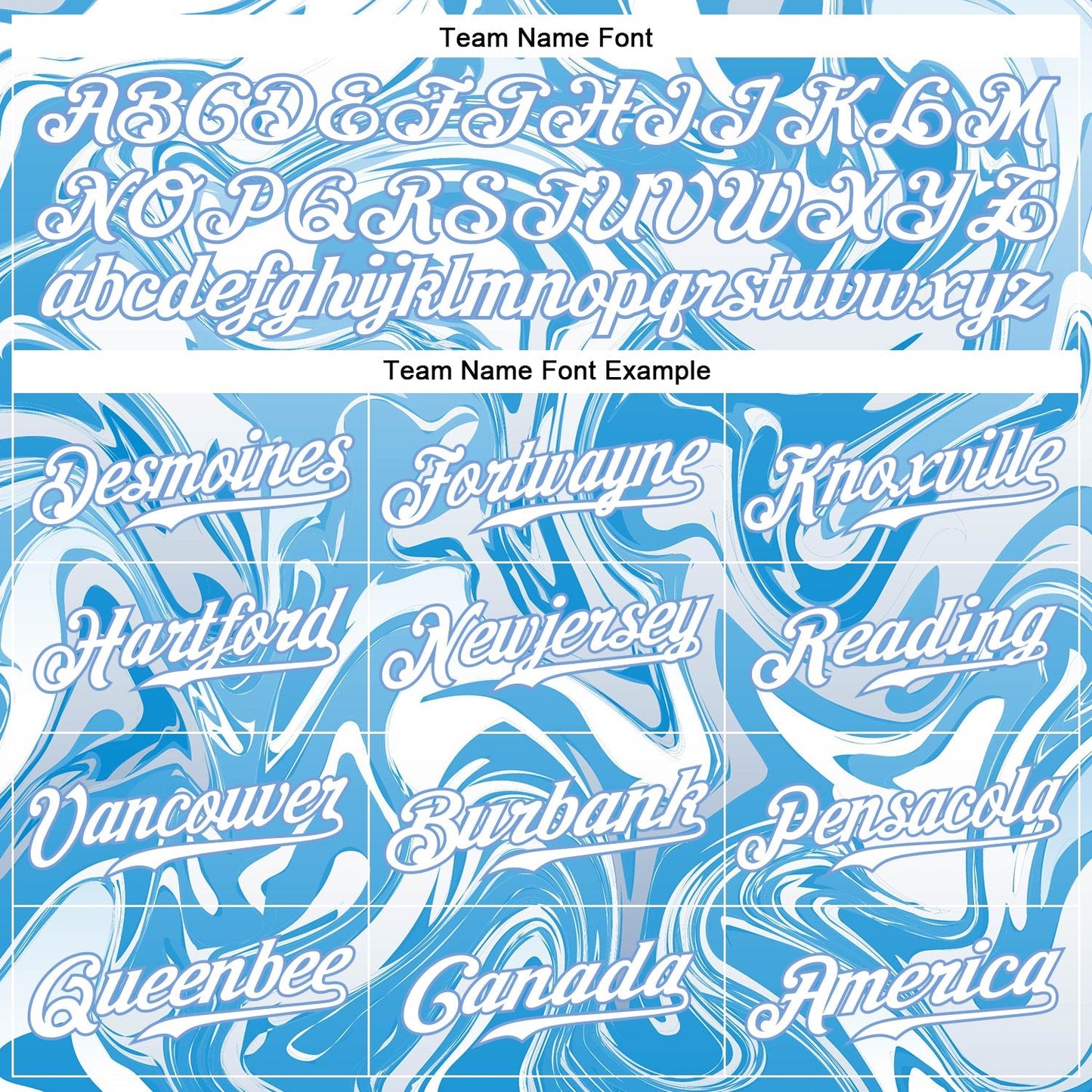 Custom 3D Pattern Design Abstract Ocean With Waves Fluid Art Authentic Baseball Jersey baseball jersey product view 5