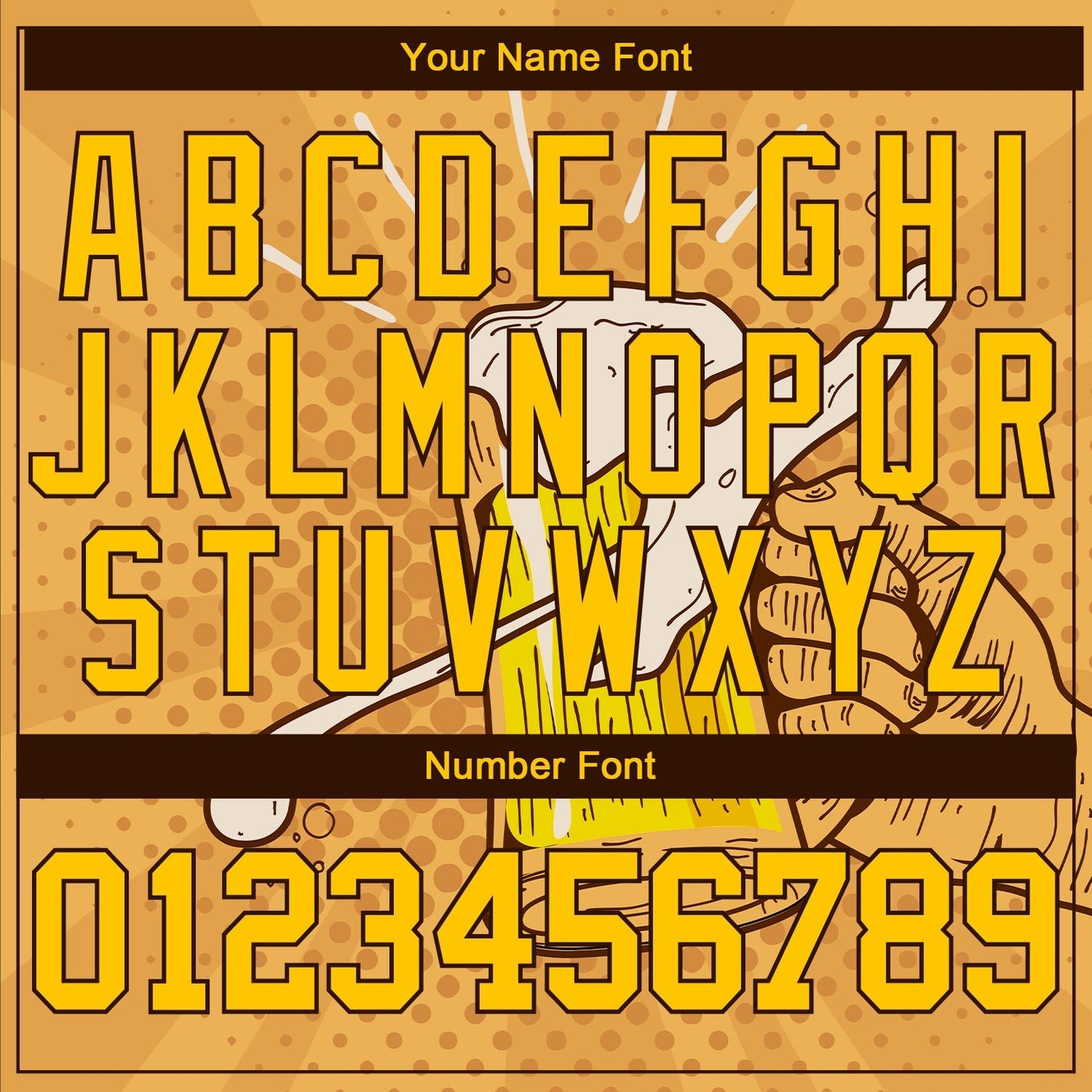 Custom 3D Pattern Design Let's Drink Authentic Baseball Jersey baseball jersey product view 5