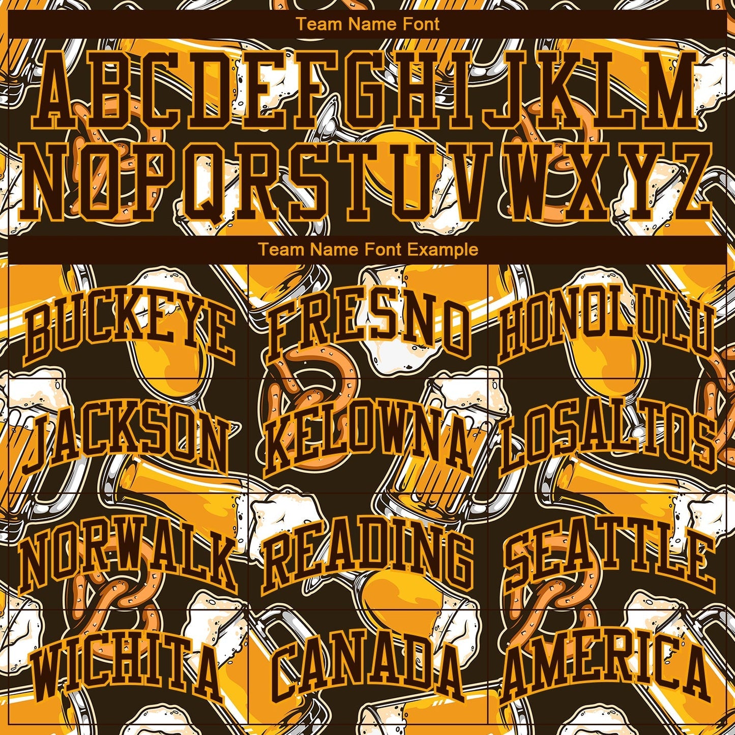 Custom 3D Pattern Design Beer Authentic Baseball Jersey baseball jersey product view 4