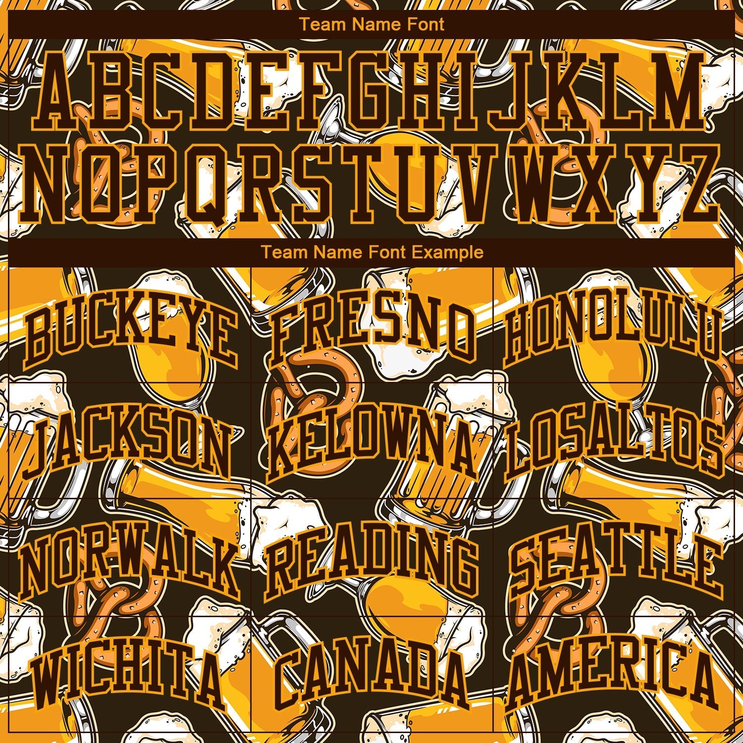 Custom 3D Pattern Design Beer Authentic Baseball Jersey baseball jersey product view 4