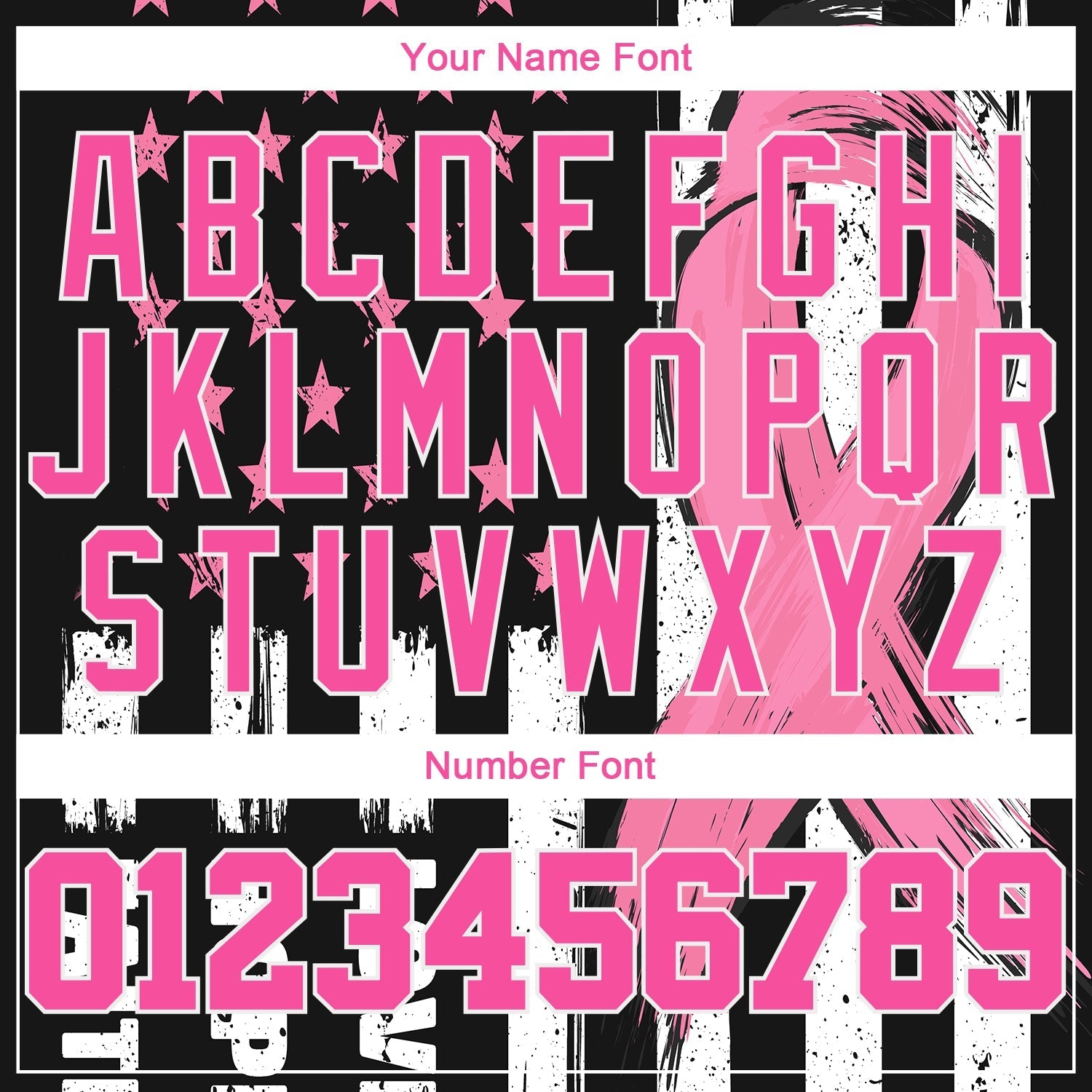 Custom 3D American Flag With Pink Ribbon Breast Cancer Awareness Month Women Health Care Support Authentic Baseball Jersey baseball jersey product view 5