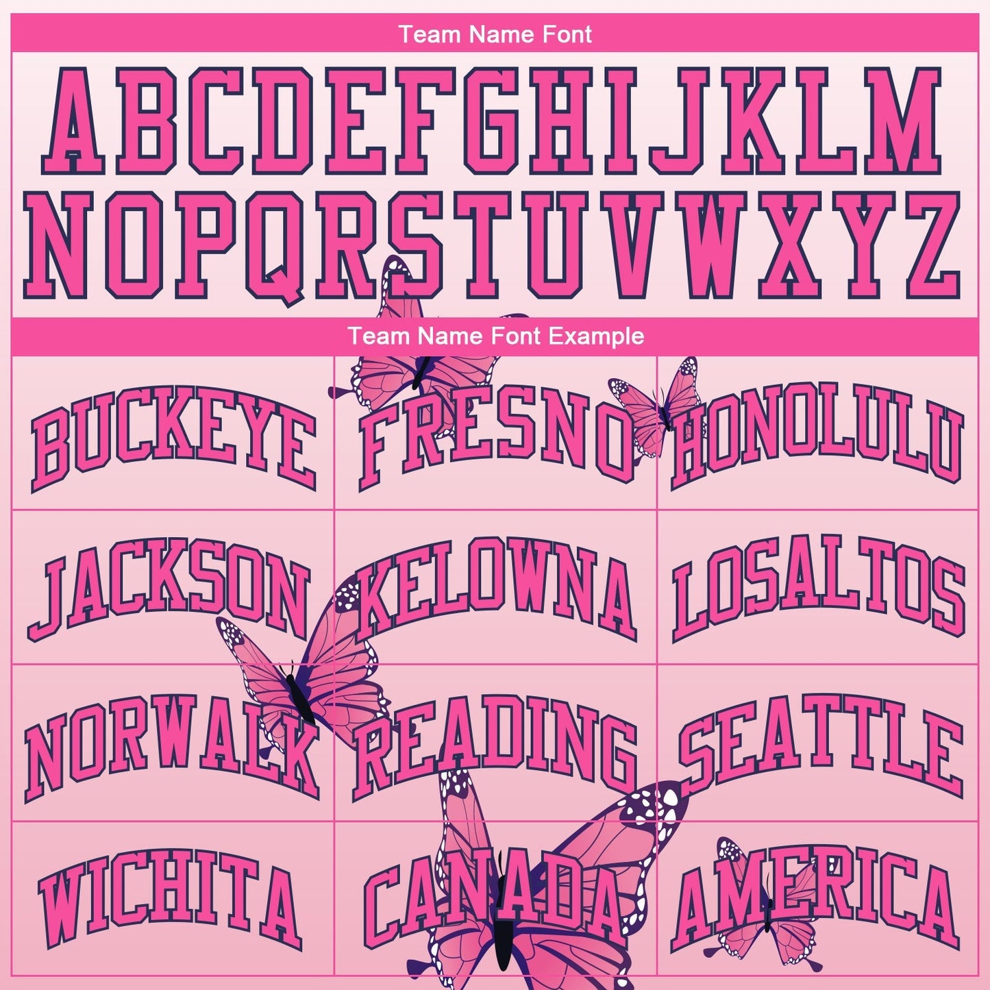 Custom 3D Pink Ribbon Breast Cancer Awareness Month With Butterflies Women Health Care Support Authentic Baseball Jersey baseball jersey product view 4