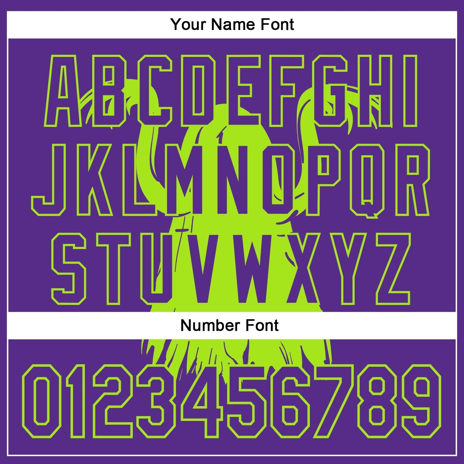Custom Purple Neon Green Pinstripe Neon Green 3D Halloween Spooky Party Costume Ideas Authentic Baseball Jersey baseball jersey product view 5