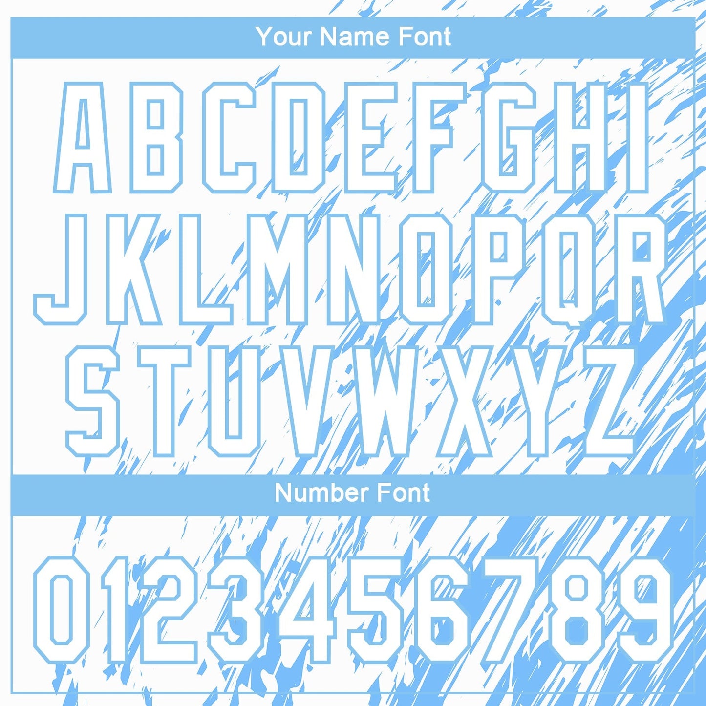 Custom White Light Blue 3D Pattern Design Authentic Baseball Jersey baseball jersey product view 5