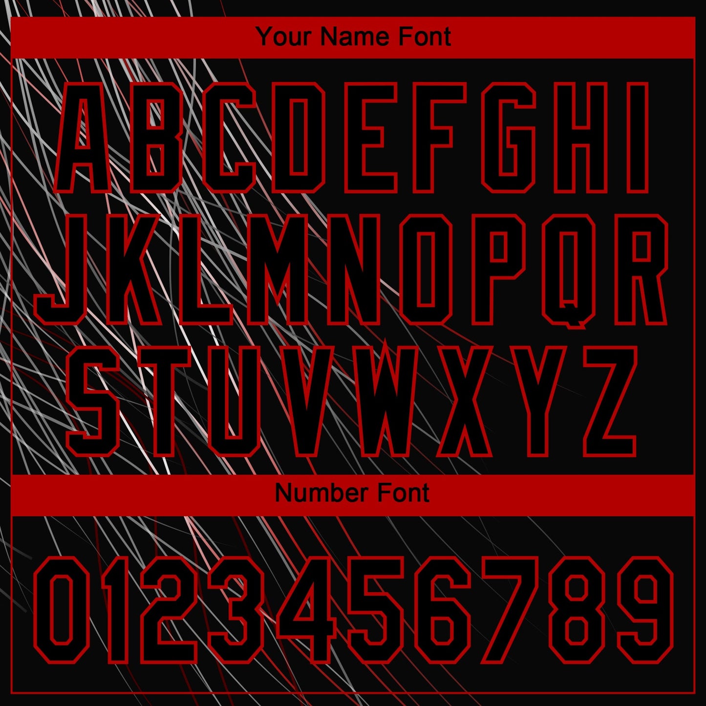 Custom Black Black-Red 3D Pattern Design Authentic Baseball Jersey baseball jersey product view 5