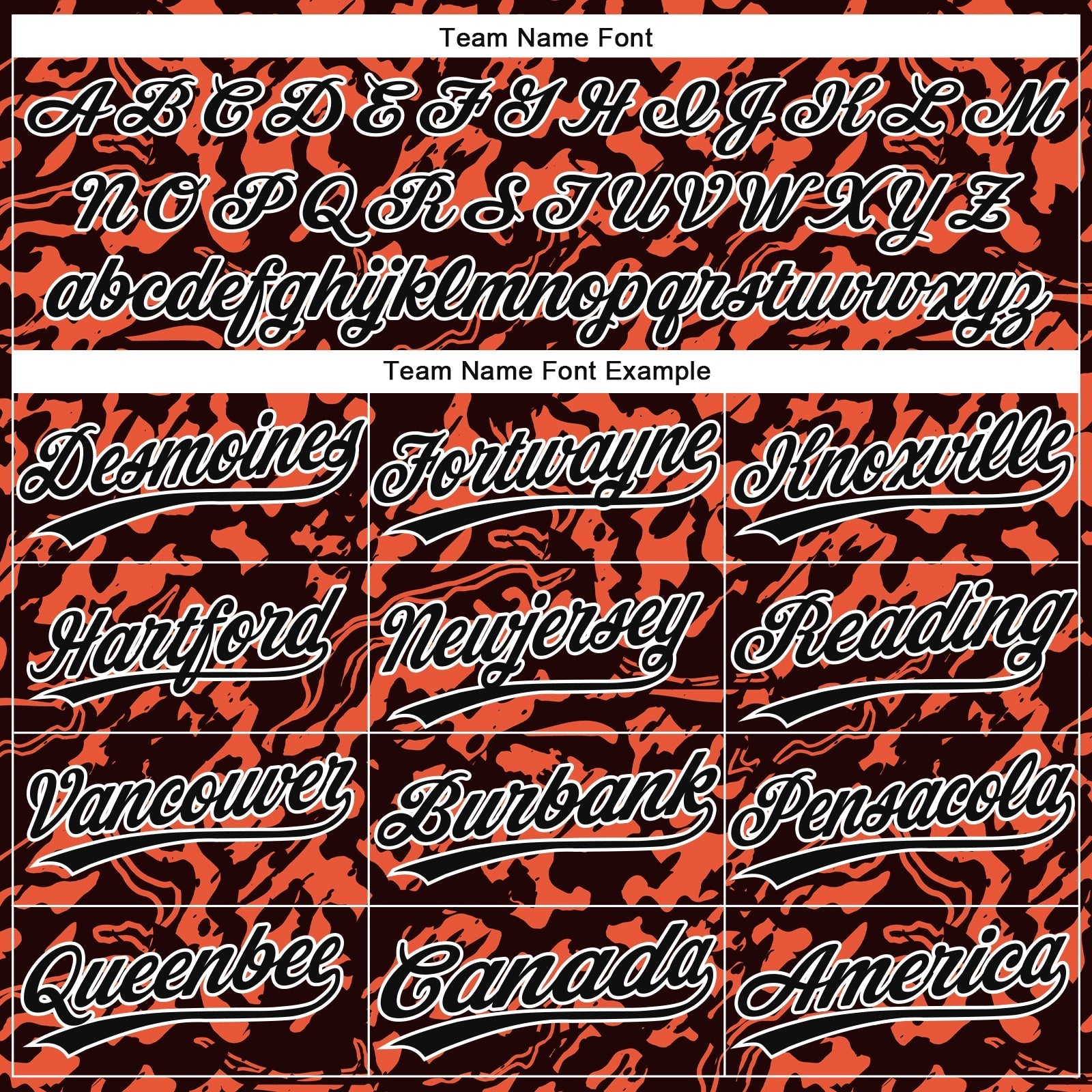 Custom Orange Black-White 3D Pattern Design Authentic Baseball Jersey baseball jersey product view 4
