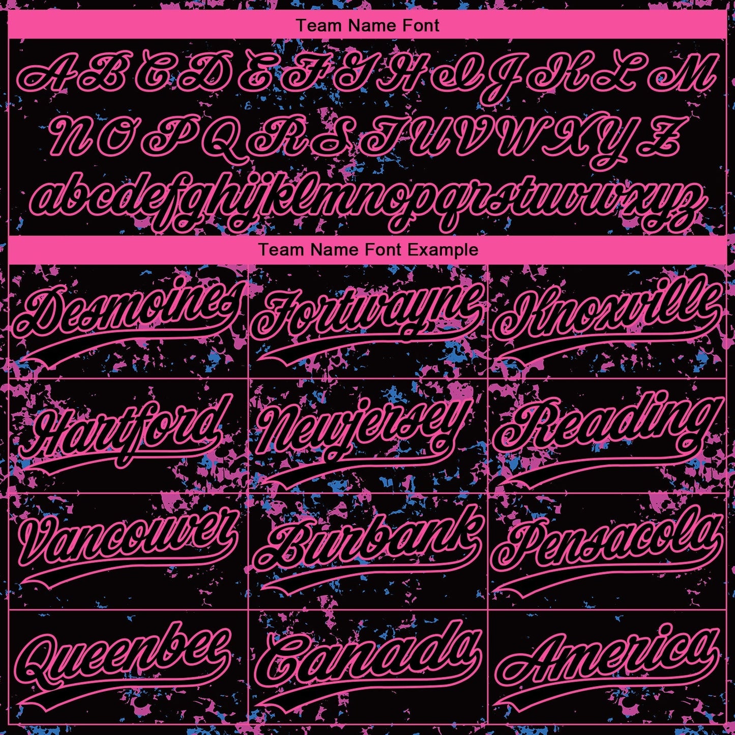 Custom Black Black-Pink 3D Pattern Design Authentic Baseball Jersey baseball jersey product view 5