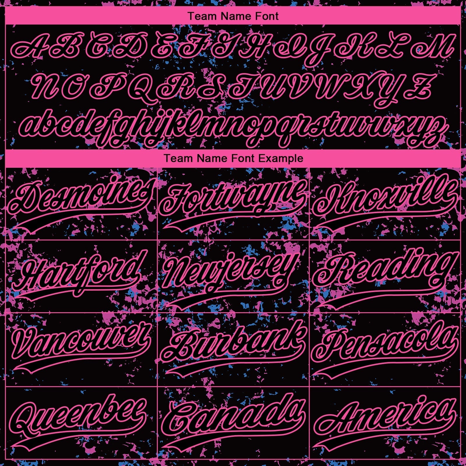 Custom Black Black-Pink 3D Pattern Design Authentic Baseball Jersey baseball jersey product view 5