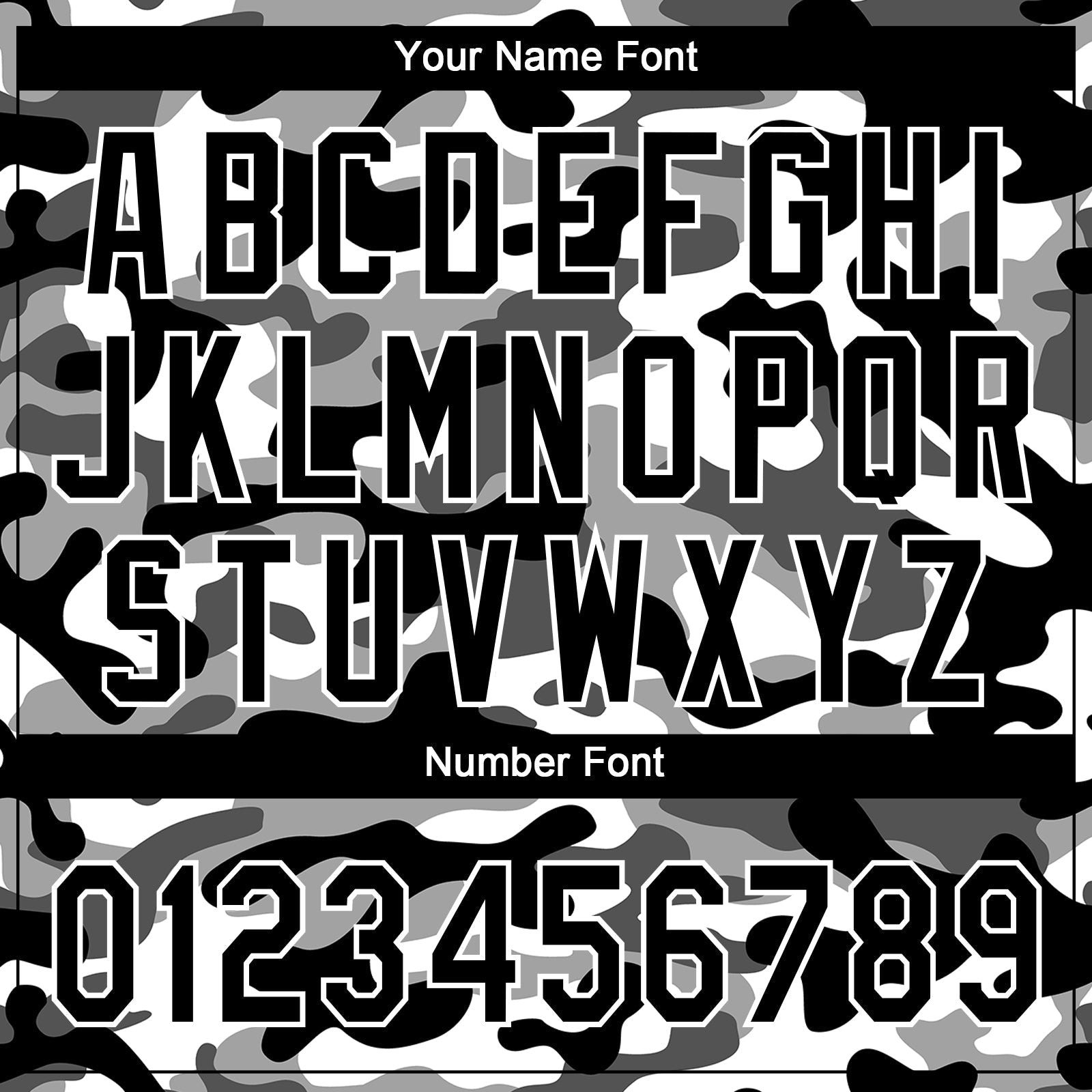 Custom Black Black-Camo 3D Pattern Design Authentic Baseball Jersey baseball jersey product view 5