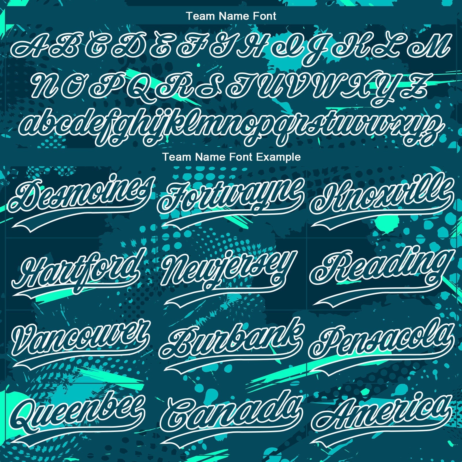 Custom Green Green-Aqua 3D Pattern Design Authentic Baseball Jersey baseball jersey product view 4