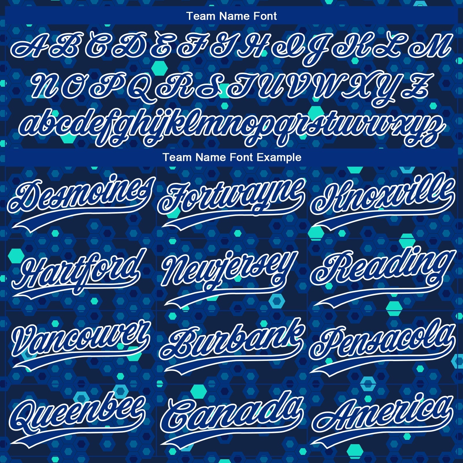Custom Navy Royal-Aqua 3D Pattern Design Authentic Baseball Jersey baseball jersey product view 4