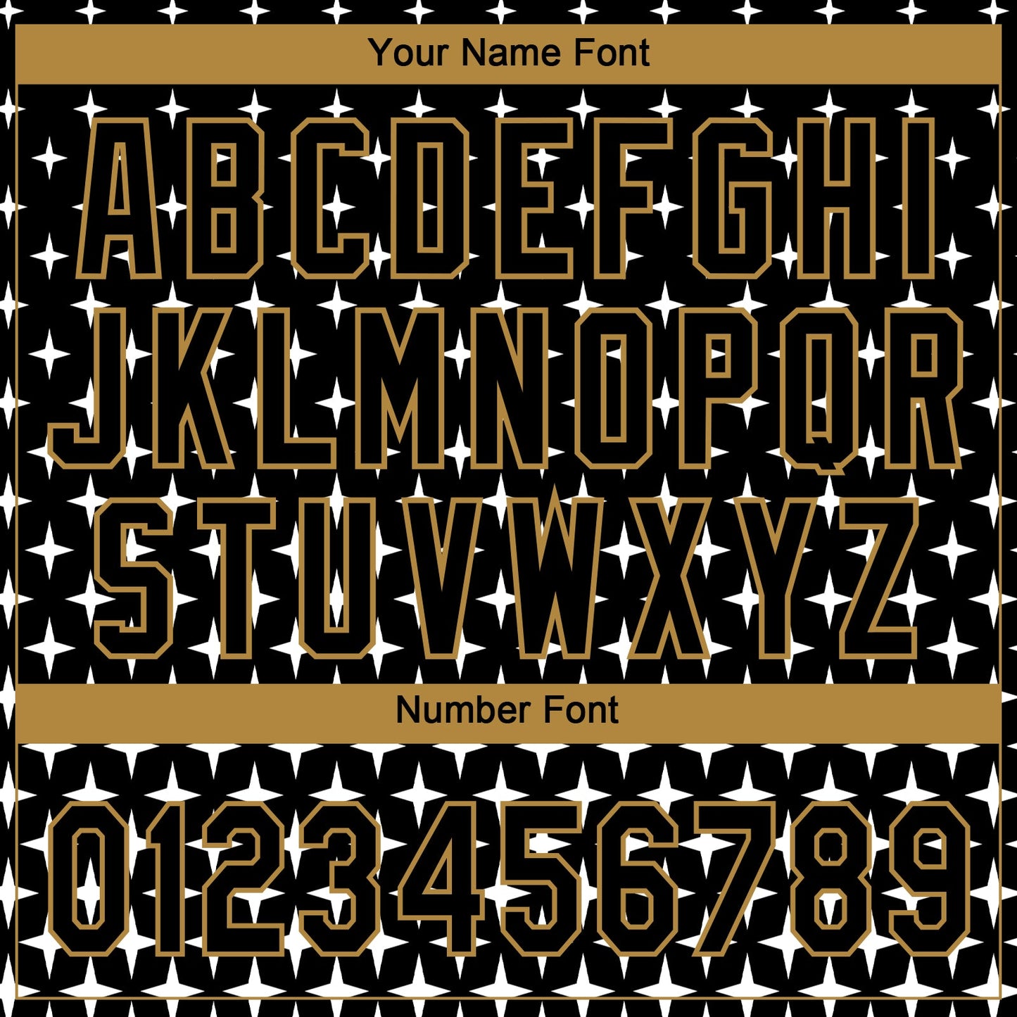 Custom Black Black-Old Gold 3D Pattern Design Authentic Baseball Jersey baseball jersey product view 5