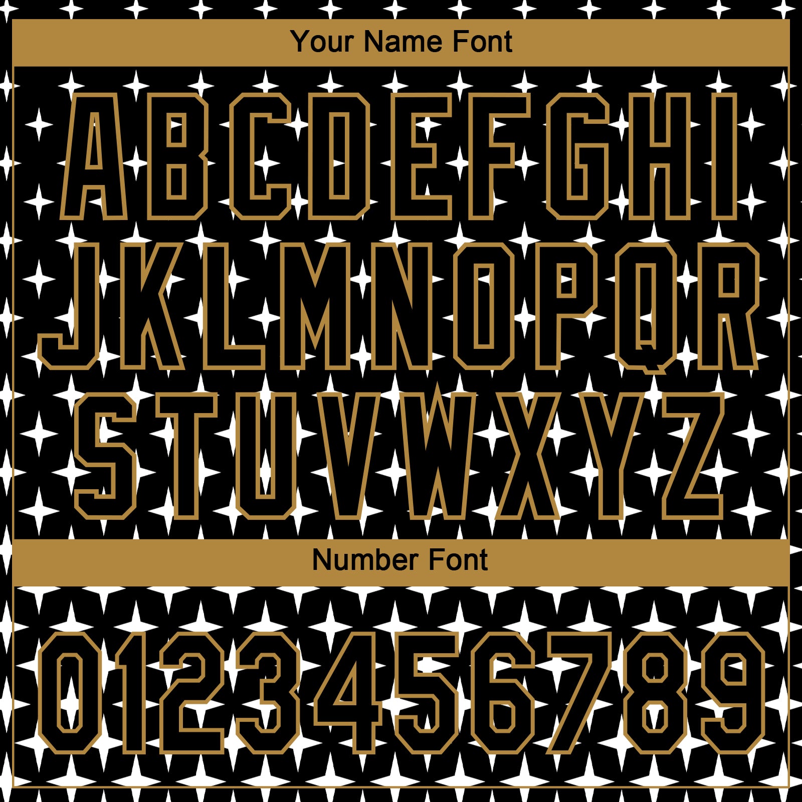 Custom Black Black-Old Gold 3D Pattern Design Authentic Baseball Jersey baseball jersey product view 5