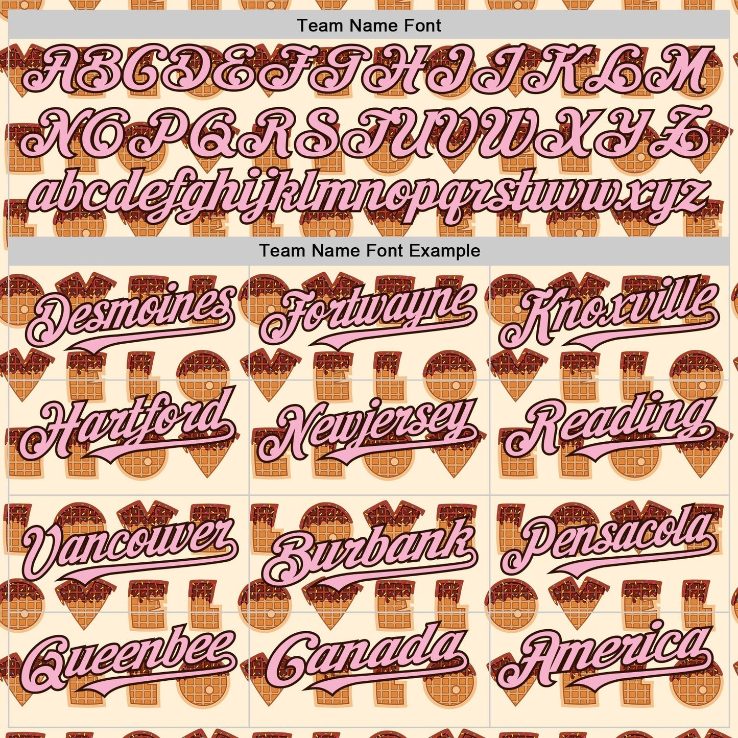 Custom Cream Light Pink-Brown Valentine's Day Love Heart Authentic Baseball Jersey baseball jersey product view 4