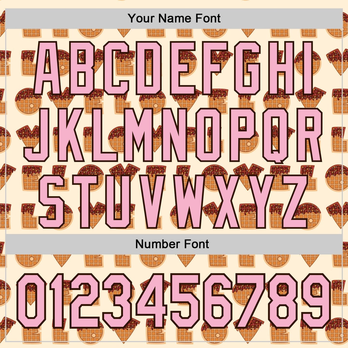 Custom Cream Light Pink-Brown Valentine's Day Love Heart Authentic Baseball Jersey baseball jersey product view 5