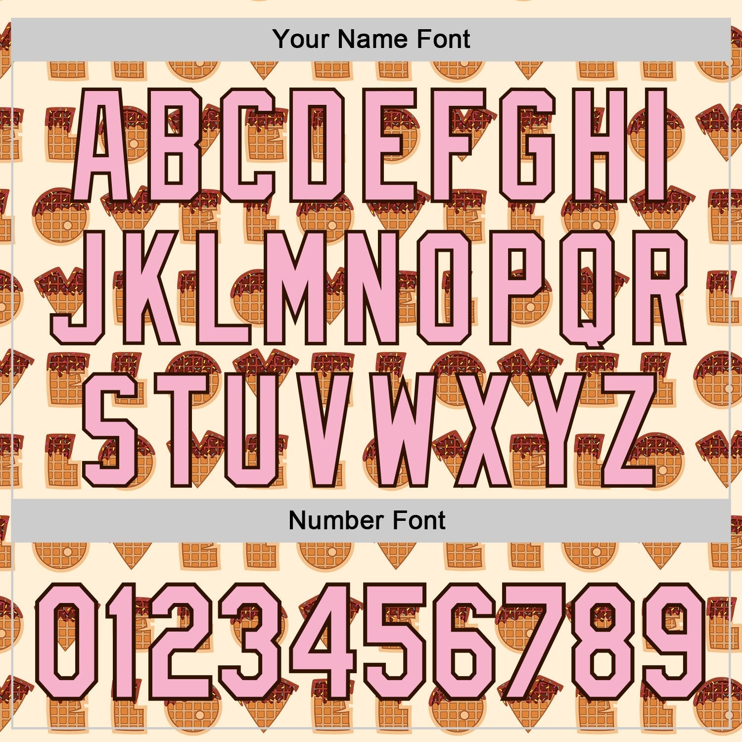 Custom Cream Light Pink-Brown Valentine's Day Love Heart Authentic Baseball Jersey baseball jersey product view 5