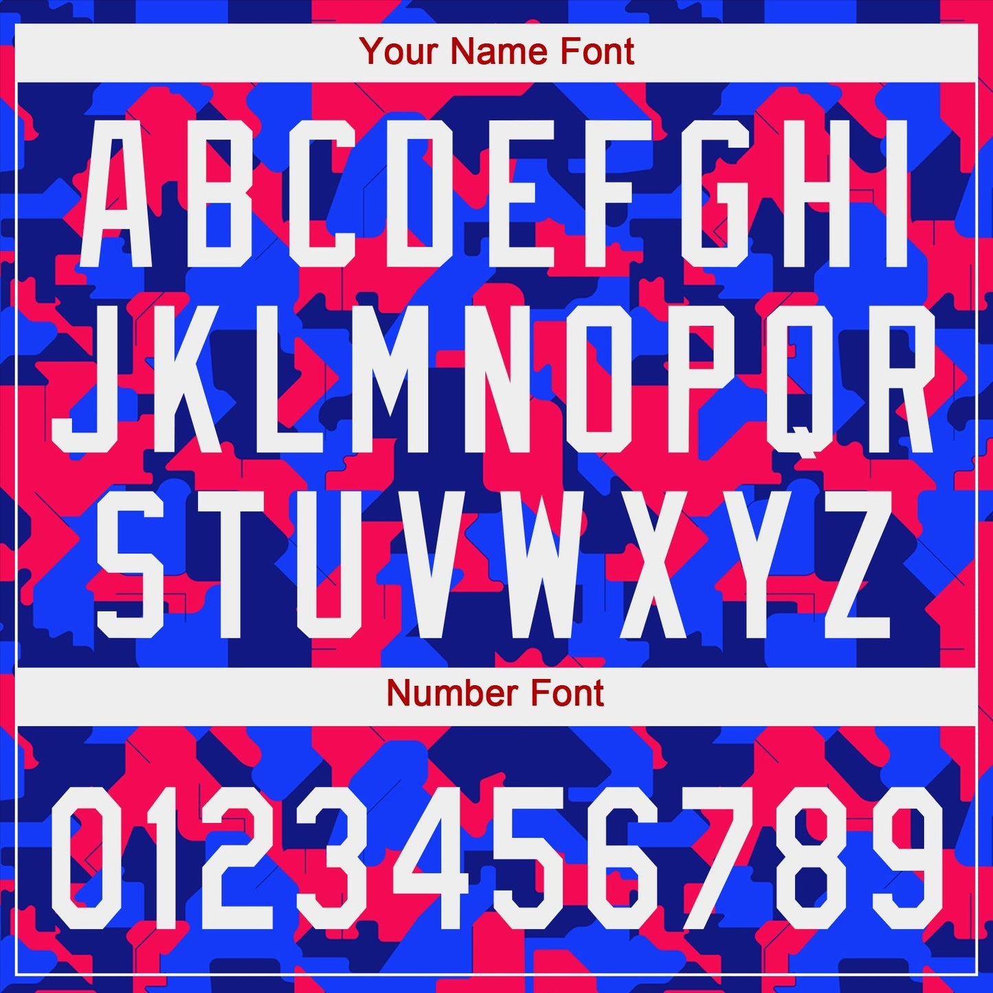 Custom Camo White-Royal 3D Pattern Design Authentic Salute To Service Baseball Jersey baseball jersey product view 5