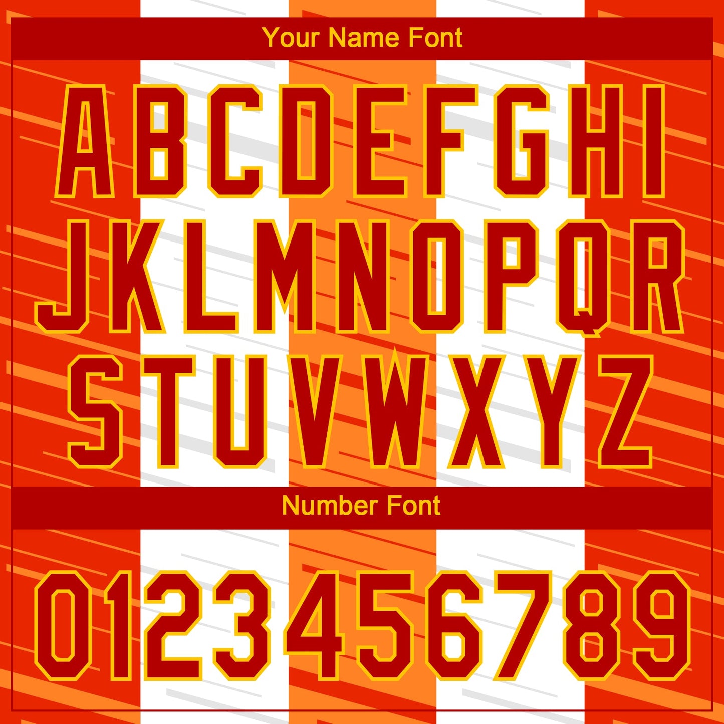 Custom White Red Gold-Orange 3D Pattern Design Authentic Baseball Jersey baseball jersey product view 5