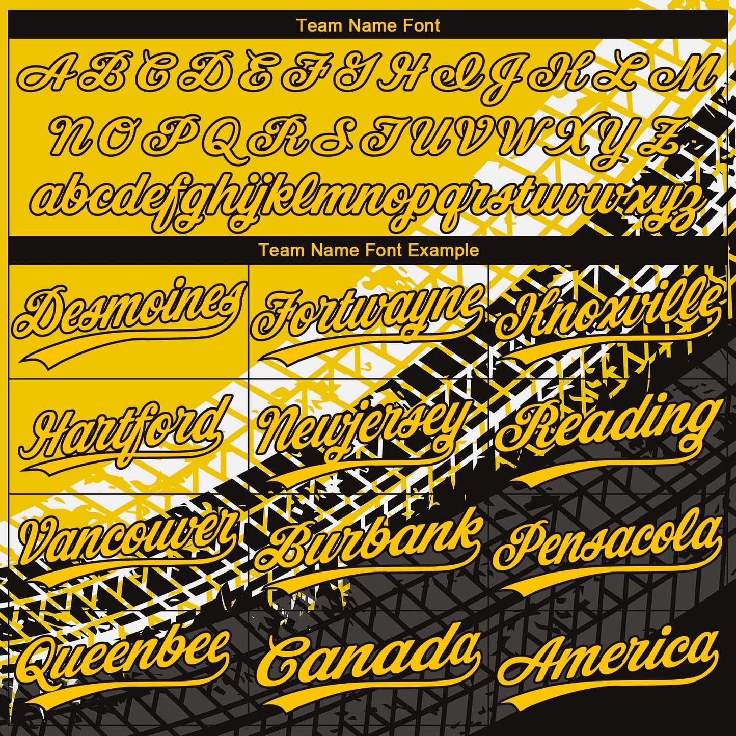 Custom Gold Gold-Black 3D Pattern Design Authentic Baseball Jersey baseball jersey product view 4
