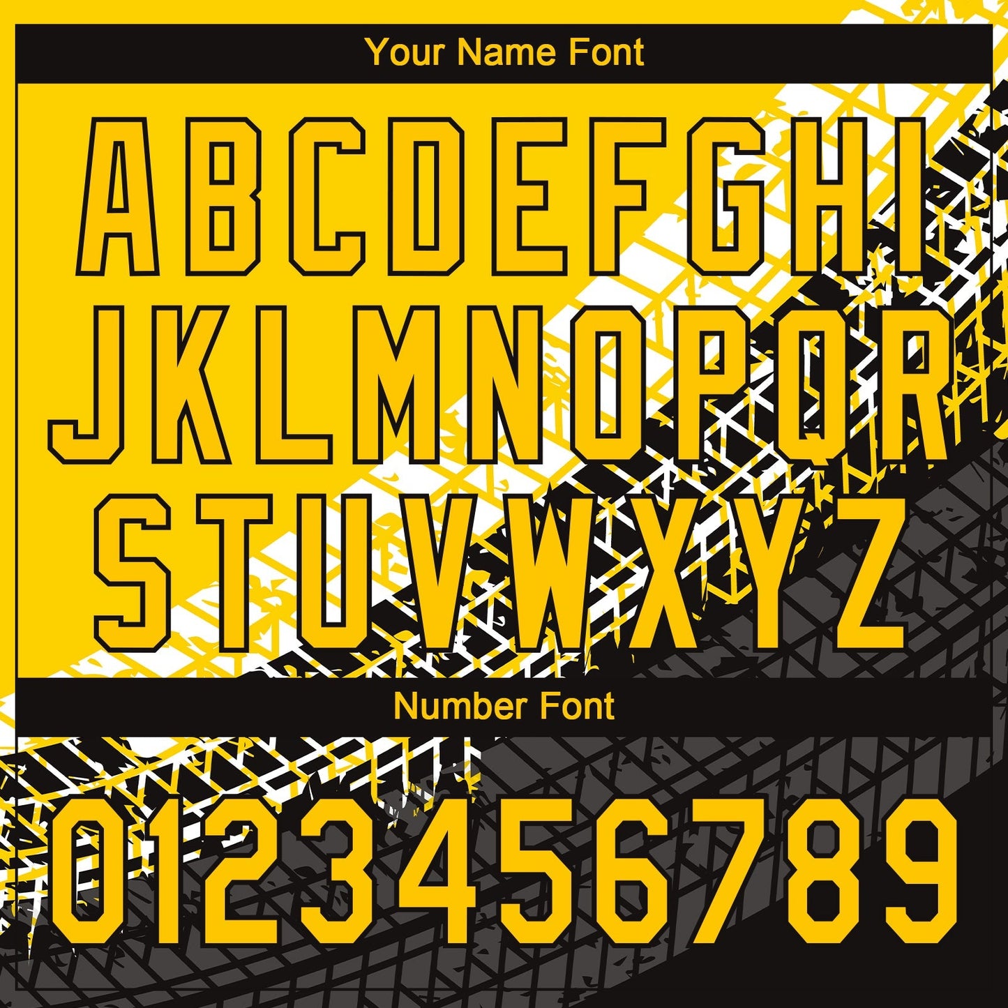Custom Gold Gold-Black 3D Pattern Design Authentic Baseball Jersey baseball jersey product view 5